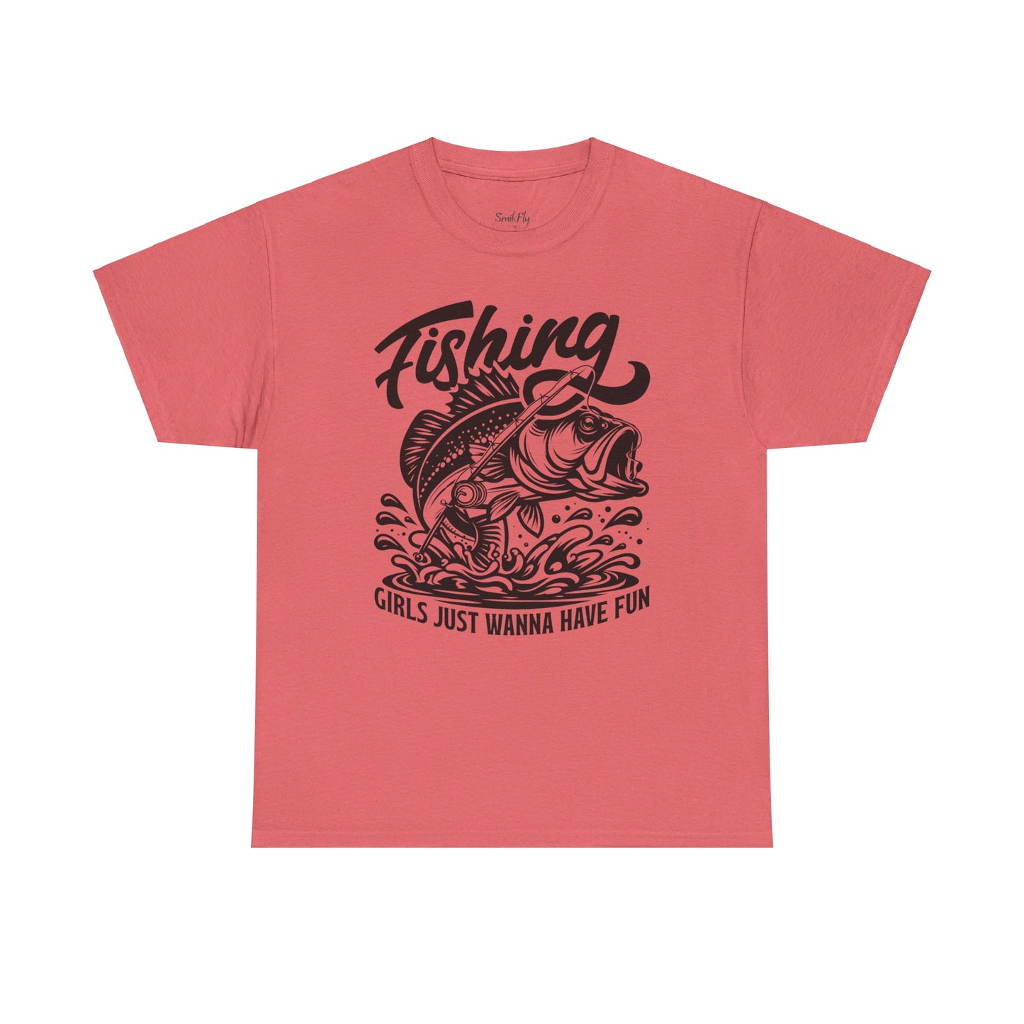 fishing girls just wanna have fun t-shirt