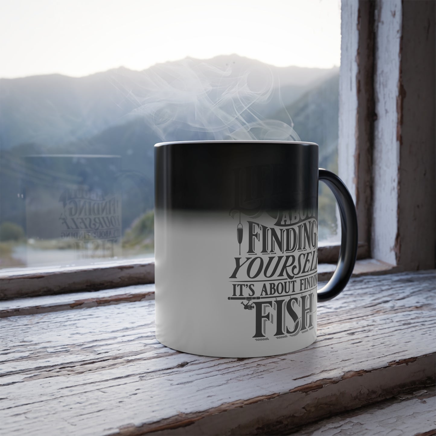 colour changing mug, best fishing gifts