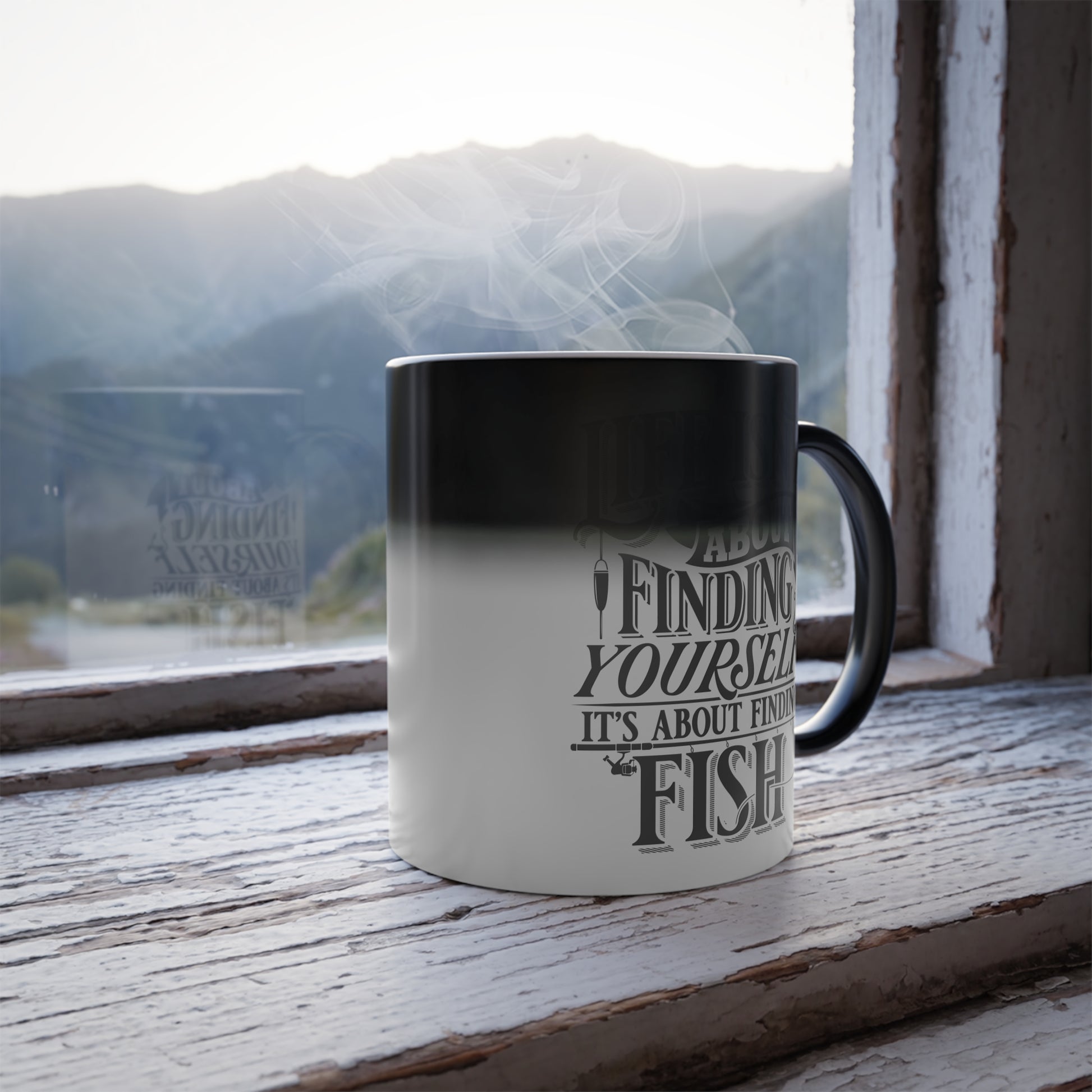 colour changing mug, best fishing gifts