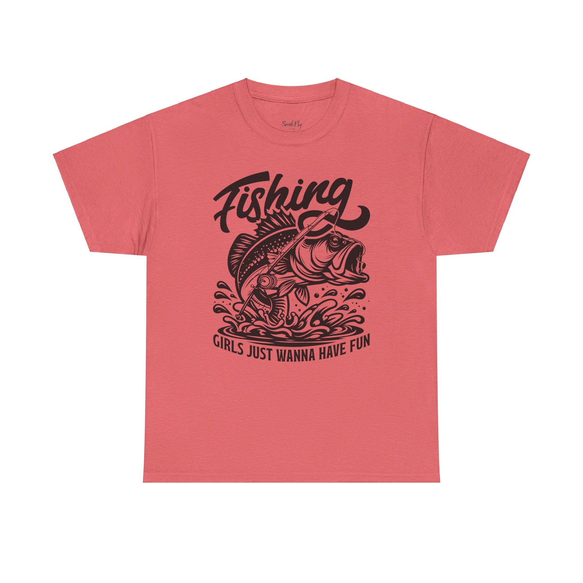 fishing girls just wanna have fun t-shirt